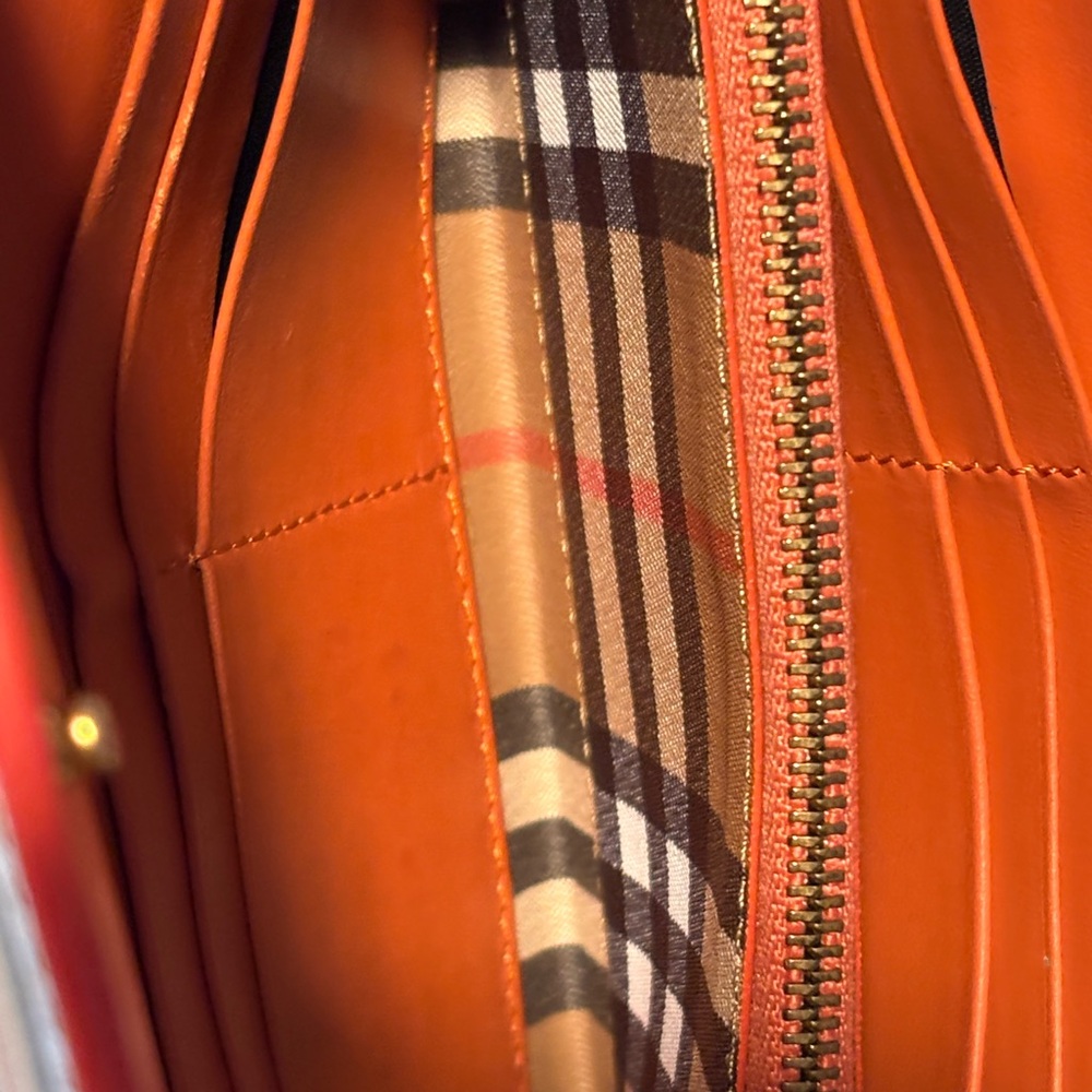 Burberry Tan Plaid Wallet - Picture 10 of 14